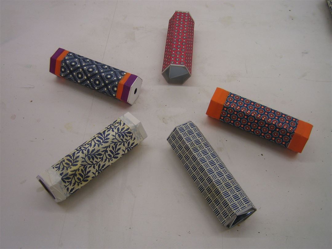 bunte Kaleidoskope