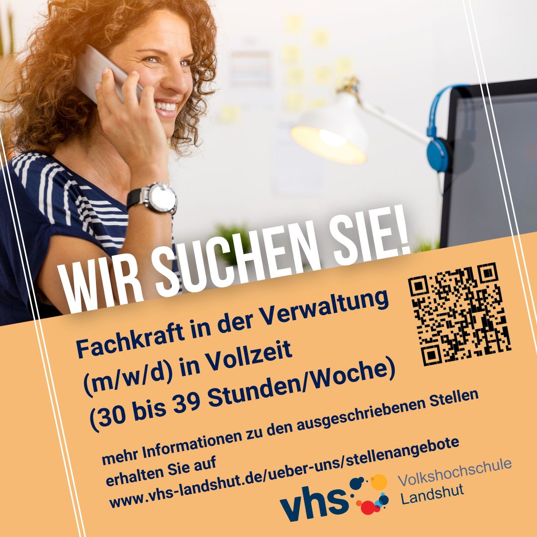 Stellenausschreibung Verwaltungskraft