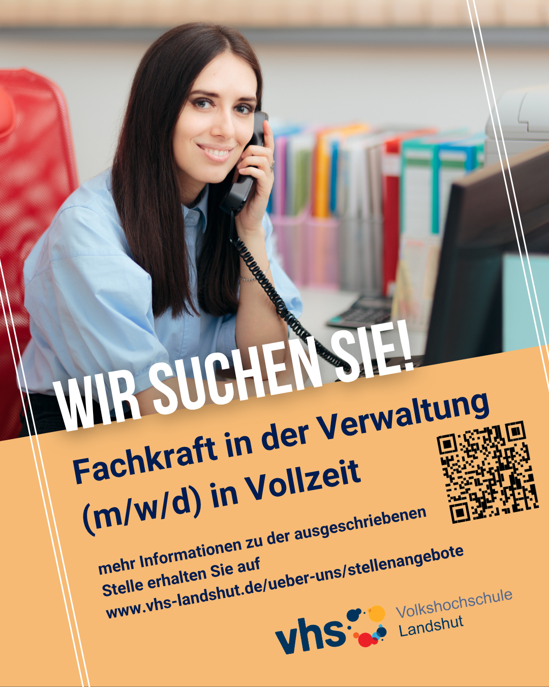 Stellenausschreibung Verwaltungskraft